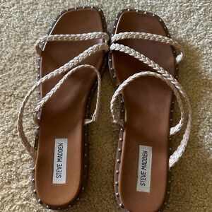 steve madden tan sandals